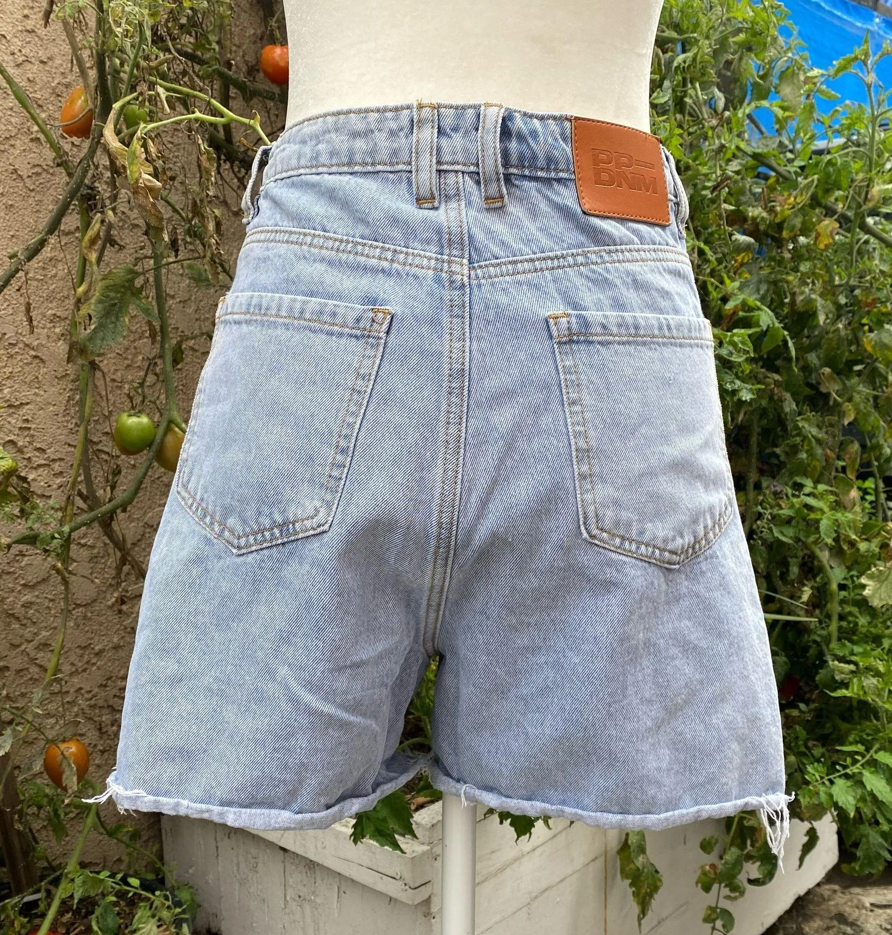 Princess Polly Denim Shorts High-Waisted - Image 2