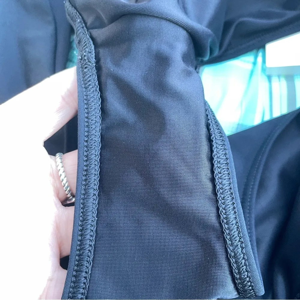 Land’s End Womens Swim Skirt Skort Black Bikini Bottom Vacation Plus 20W - Image 8