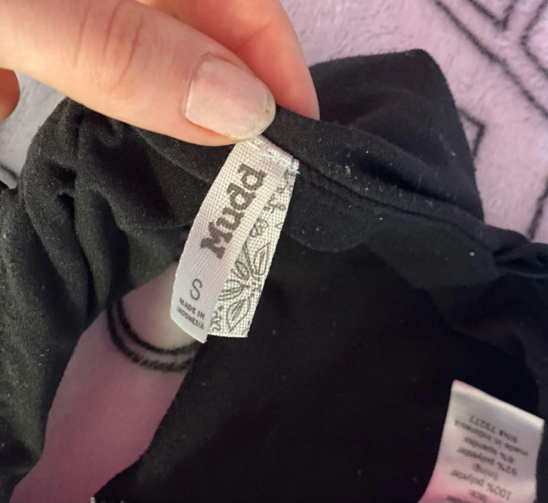 Mudd Black Bralette - Image 2