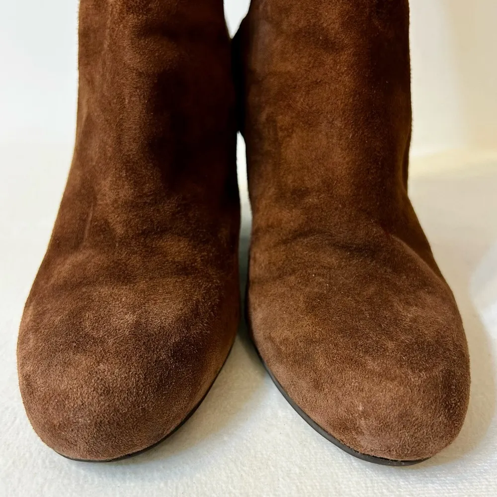 Cole Haan Women’s Cora Wedge Chestnut Suede Boot Size 10 - Image 3
