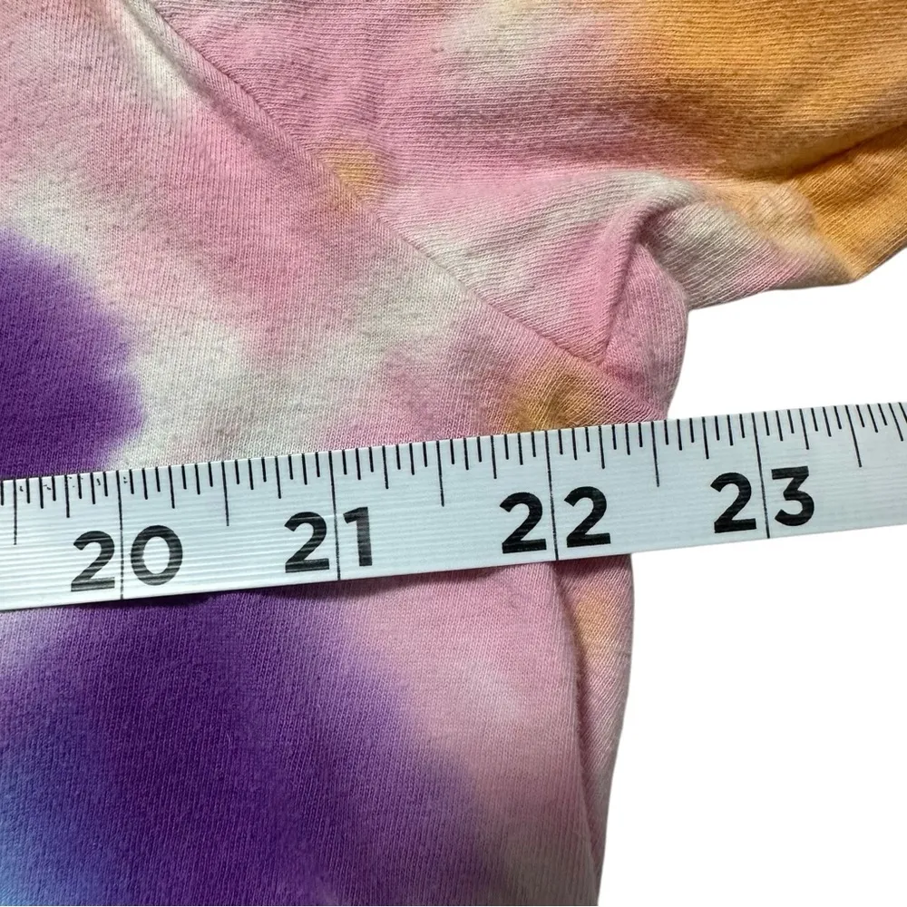 Handcrafted Tie Dye Super Soft Ramen Cup Noodles Graphic Tee Shirt XL Pink - Image 4