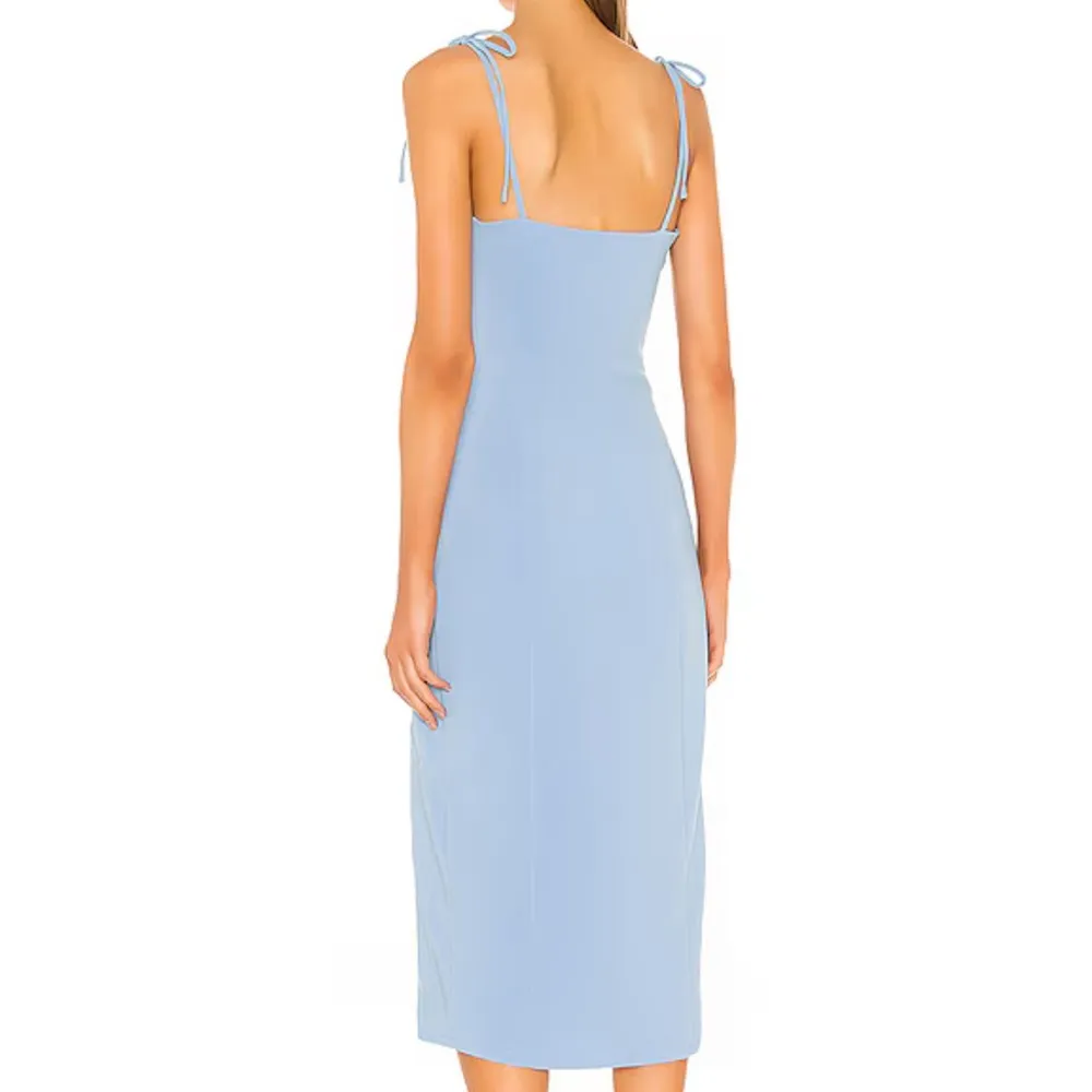 camila coelho blue dress Aaliyah Midi Dress