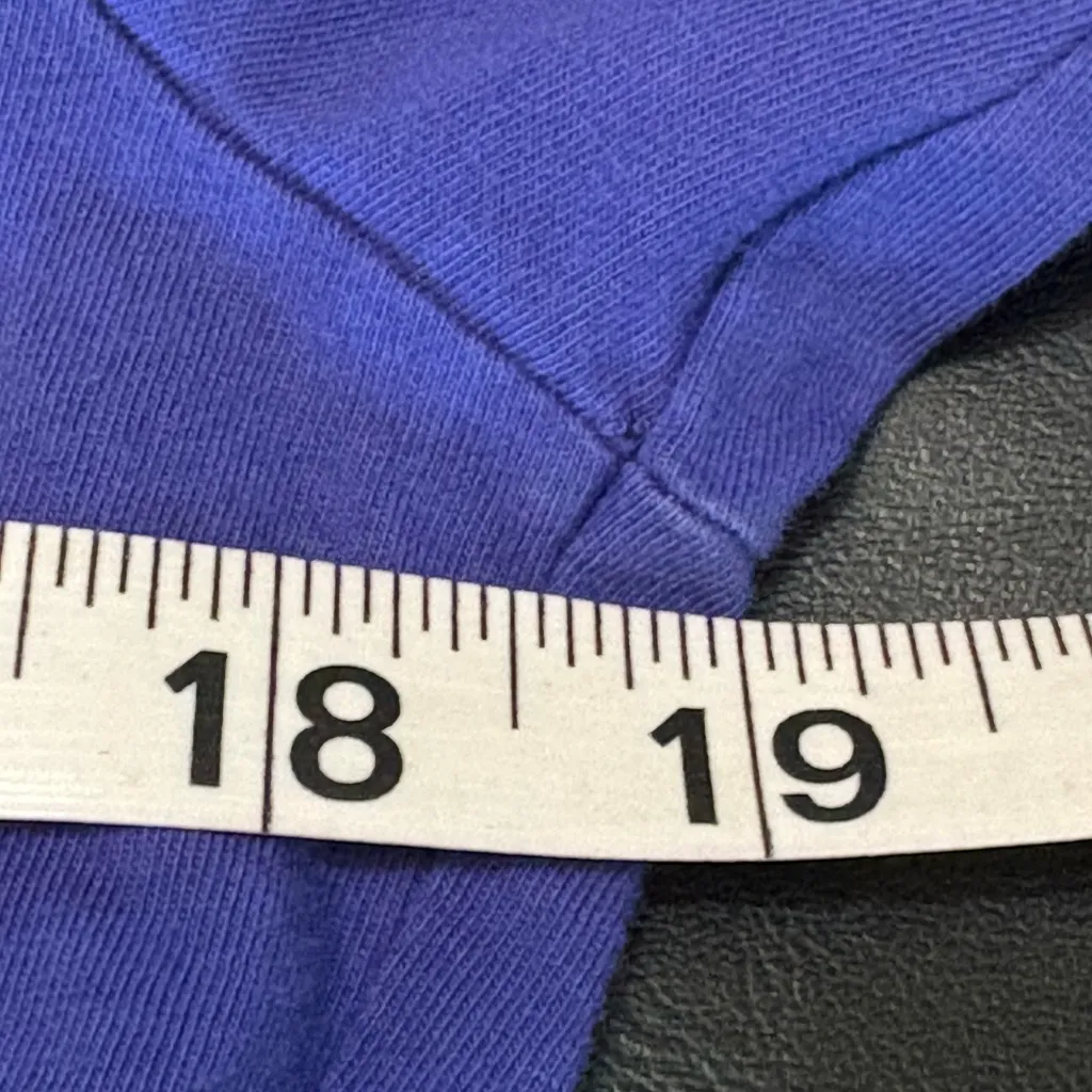 Vans Purple Crop Top with long sleeves. Size M - Image 9