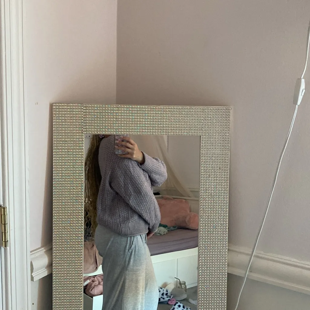 Universal Thread Women’s Knitted Sweater - Size: XS, Color: Purple/Gray - Image 4