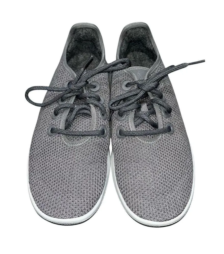 Allbirds Gray Tree Runner Lace Up Sneakers Shoes size 10 - Image 4