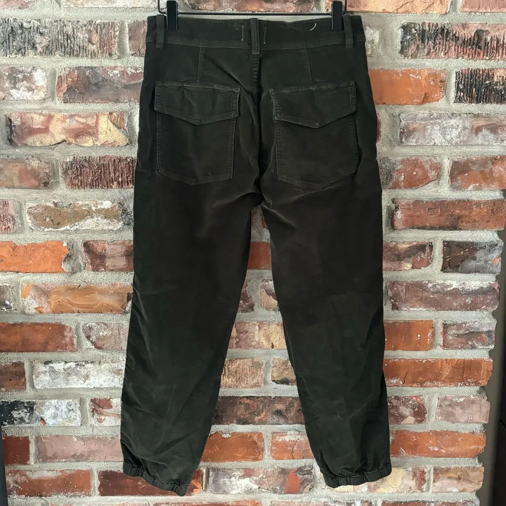 Citizens Of Humanity Angi Utility Trousers Green Corduroy, 25 - Image 8