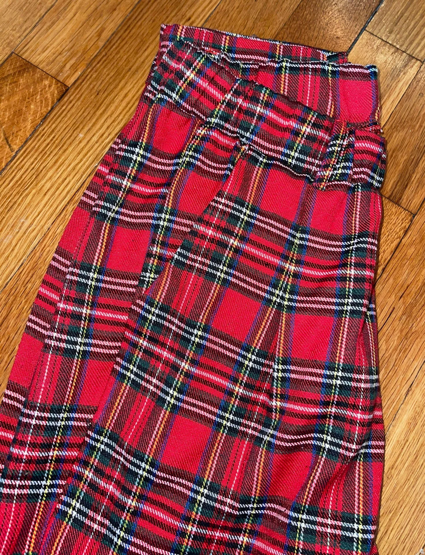 Red And Black Plaid Pants - Image 4