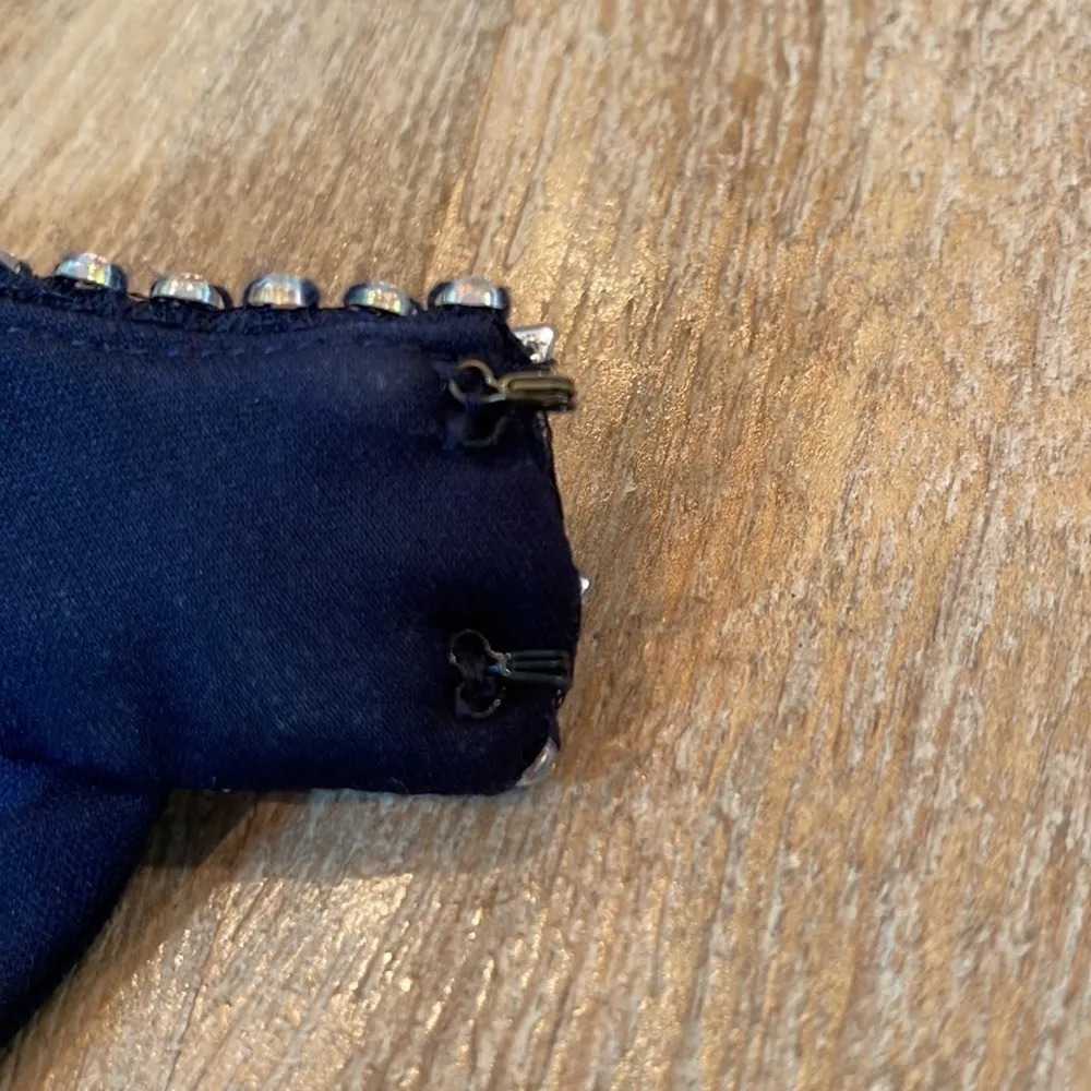 𝅺B DARLIN Navy blue halter top MINI SKIRT DRESS homecoming formal wedding guest - Image 7