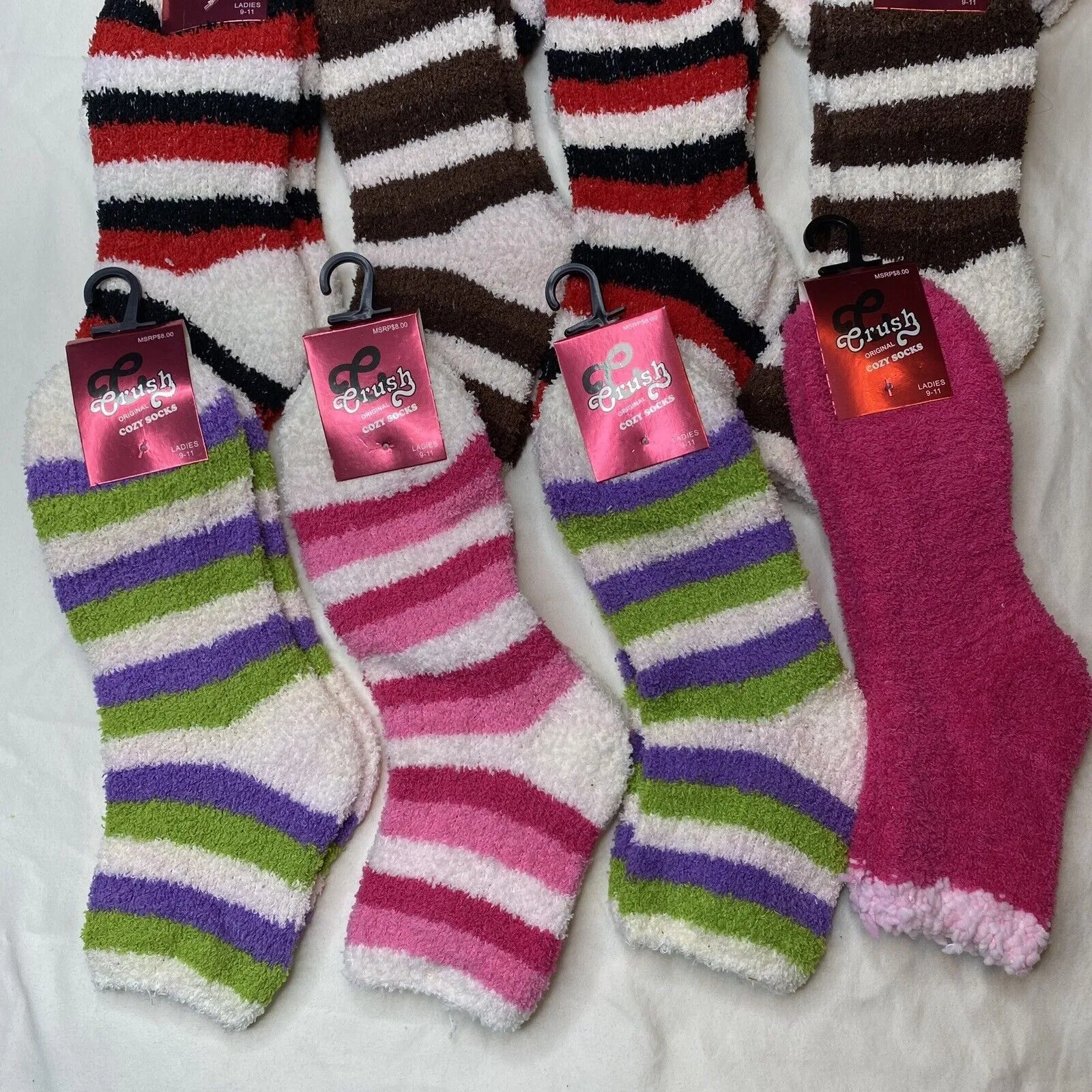 Crush Original Cozy Socks Ladies Size 9 - Image 3