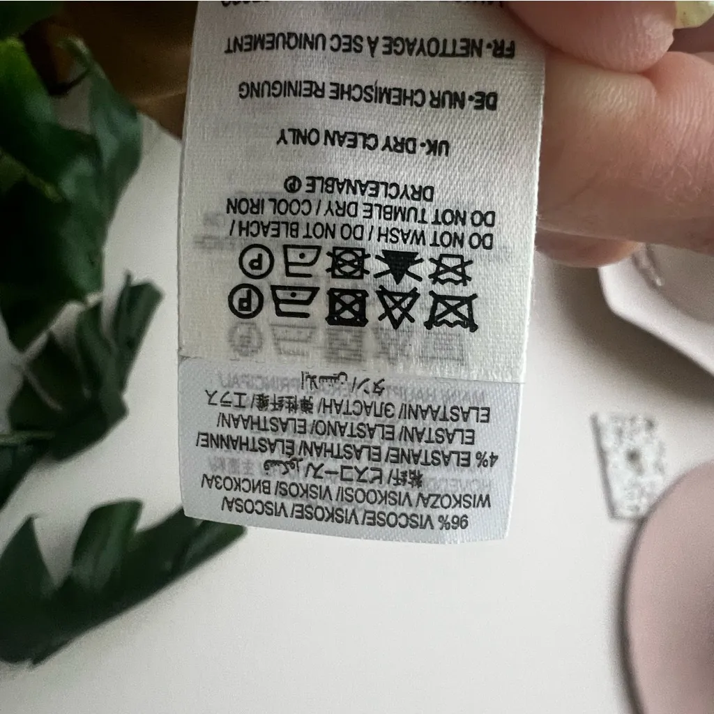 BODEN pull on elastic straight leg pants Viscose mustard Women’s SIZE 8 long Yellow - Image 6