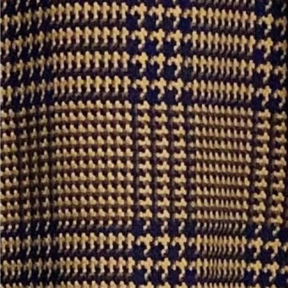 Cabi 3902 Flounce Hem Plaid Longline Full-Zip Jacket 2 Way Zipper Women’s Size S - Image 3