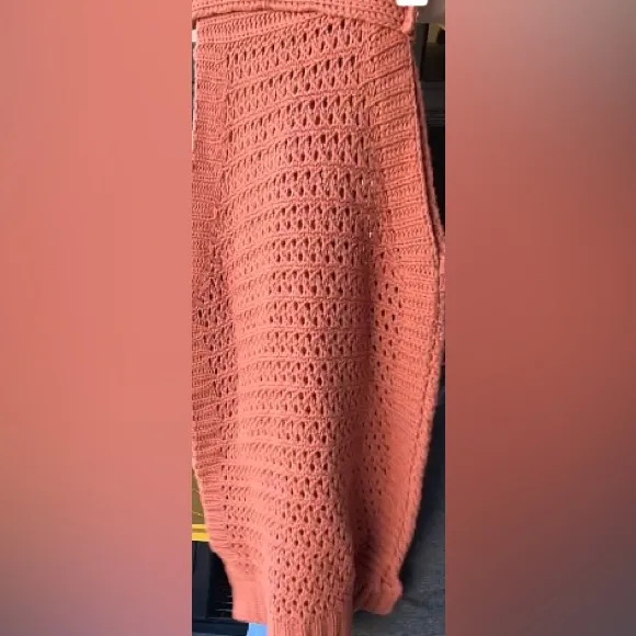 NWT Free People Northern Lights Vest In Rust - Image 6