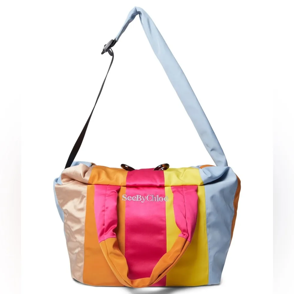 See by Chloé Tilly Holdall Tote Bag, Golden Oil, New with Tag - Image 2