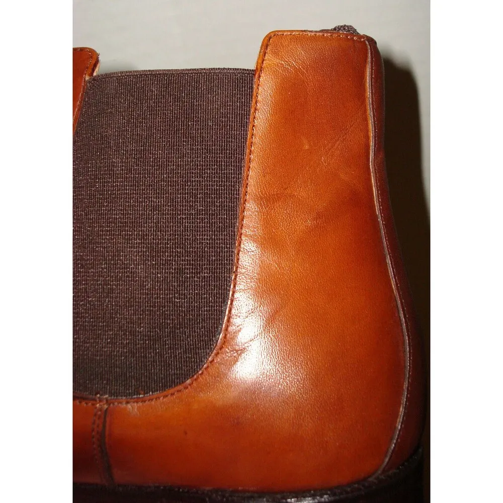 New Womens 7 8 8.5 NIB Ralph Lauren Collection Rexford Brown Leather Boot Italy - Image 13