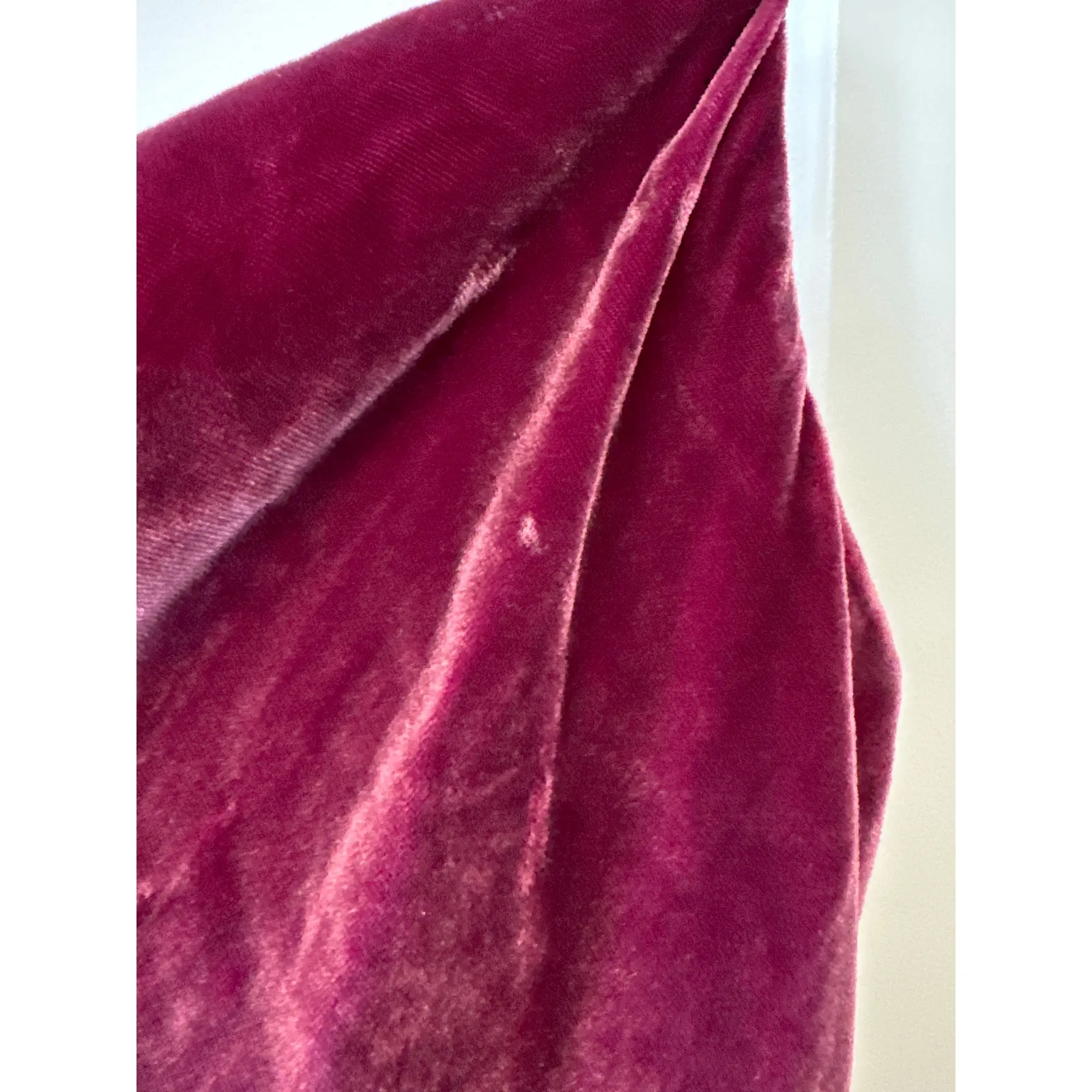 Cinq à Sept Burgundy Velvet Ryder Cocktail Mini Dress Size 0 Red - Image 7