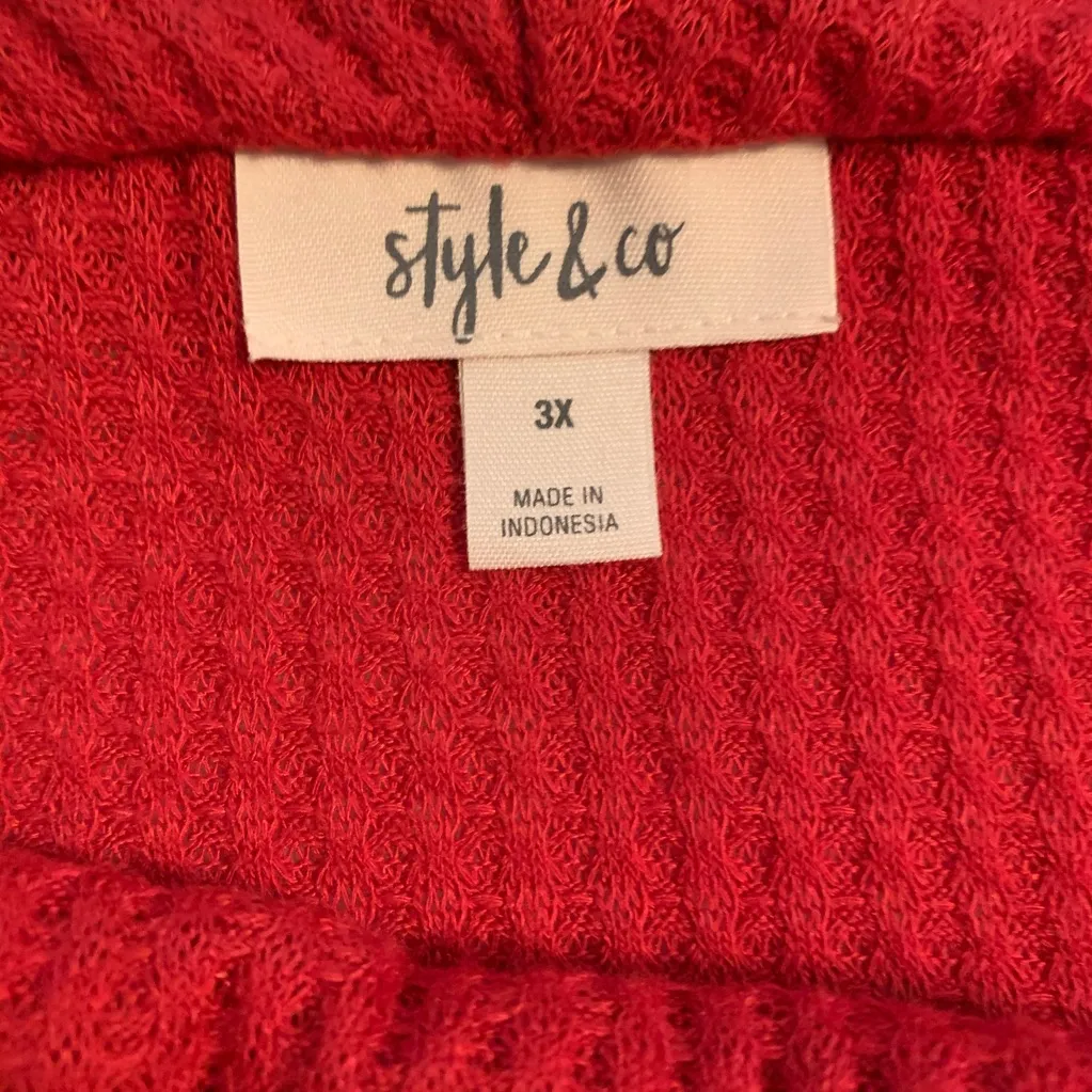 Style and Co Red turtleneck - Image 2