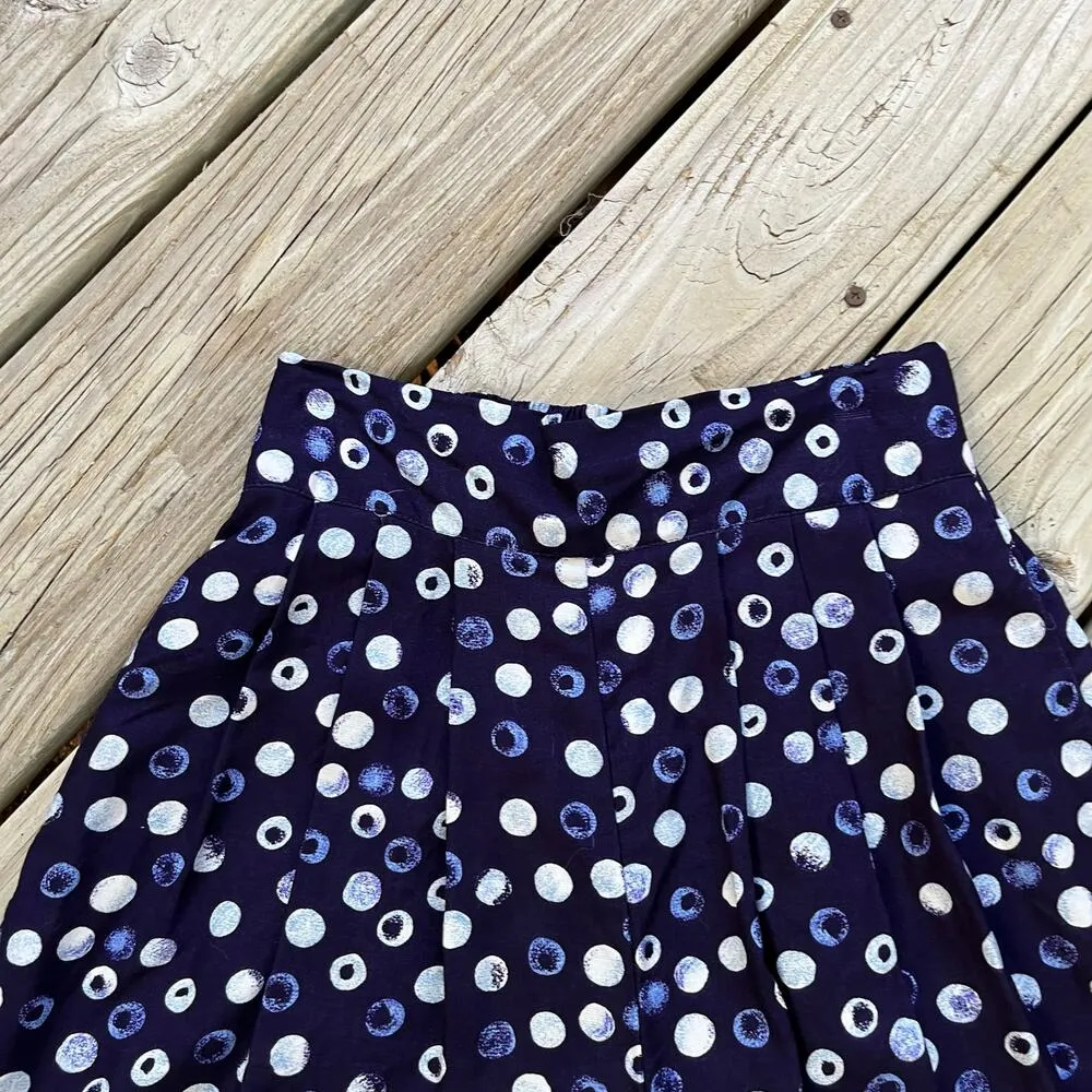 Rear Ends Women's Vintage 80's Era Blue High Waisted Shorts Size 5 (24" Waist) - Image 3