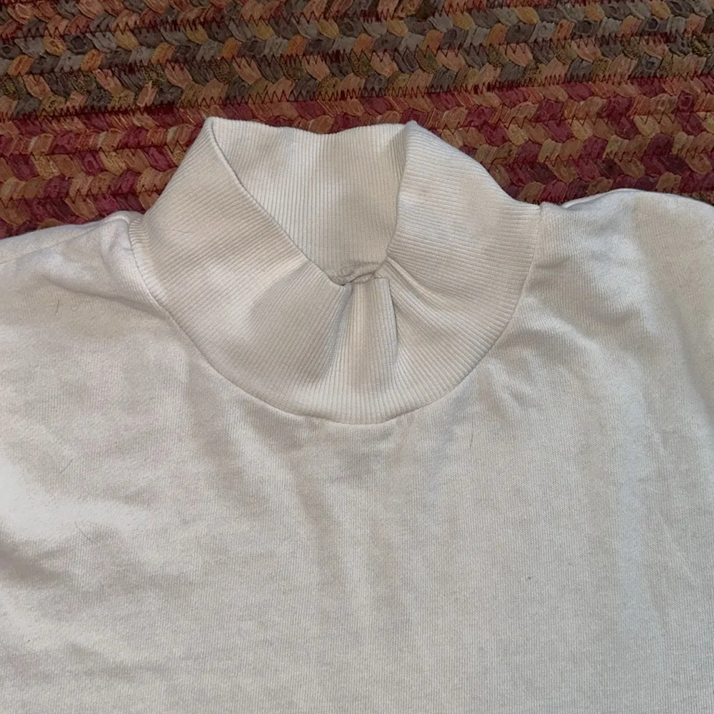 WILD FABLE CREAM BROWN TIERED MOCK NECK OMBRE SWEATER DRESS - Image 5