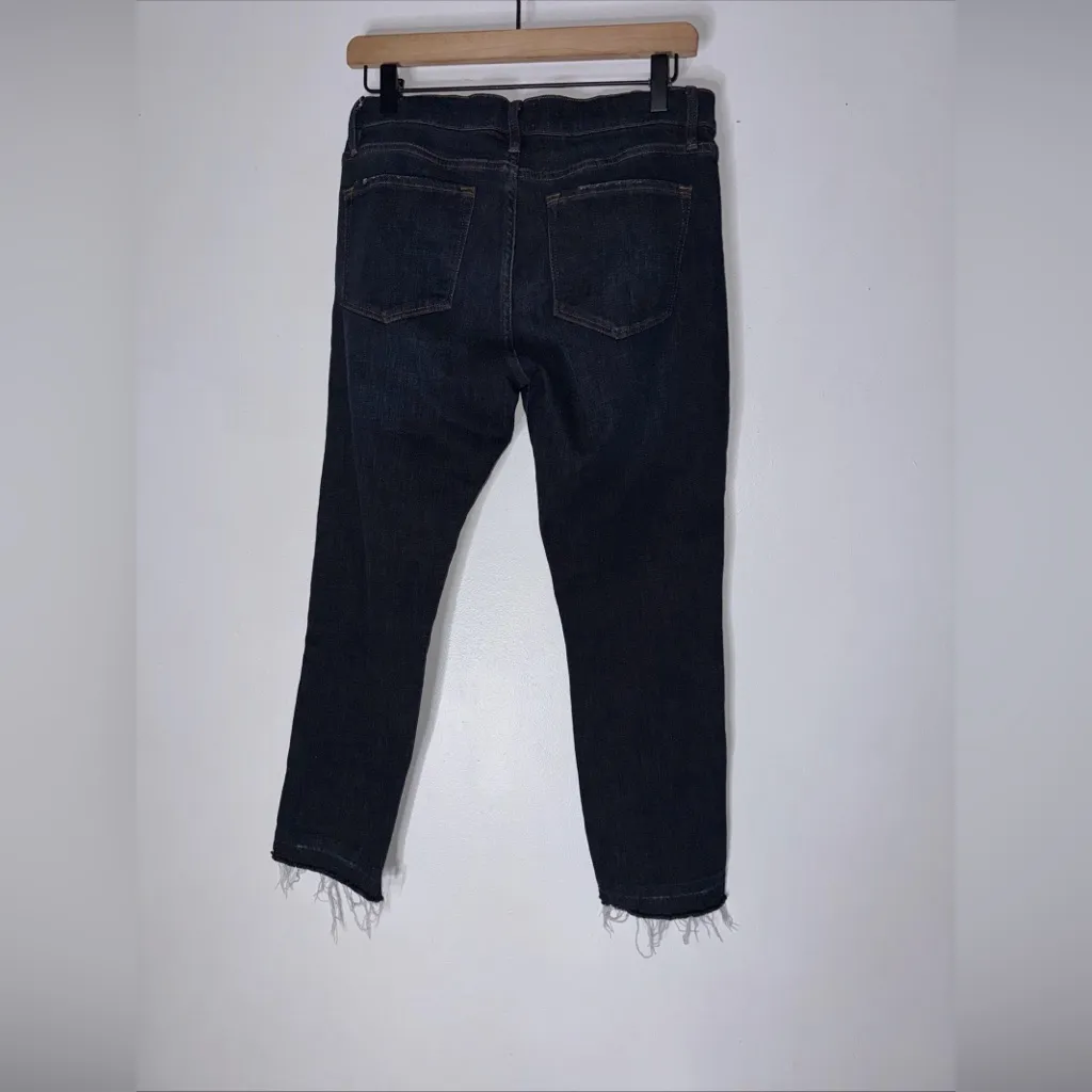 frame denim le garcon Crop Size 27 Raw Hem‎ - Image 2