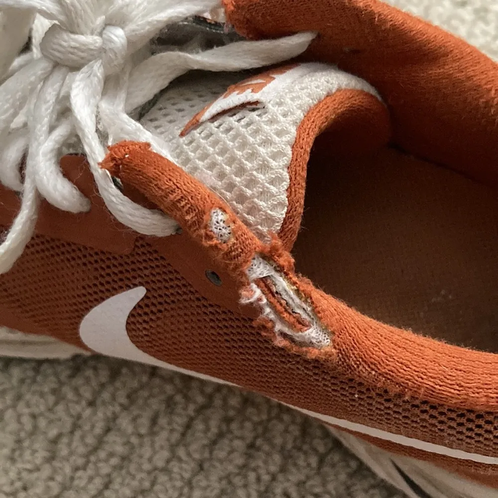 Nike Texas Longhorns Zoom Fly Orange White Tennis Shoes Running Sneakers 8.5 - Image 7