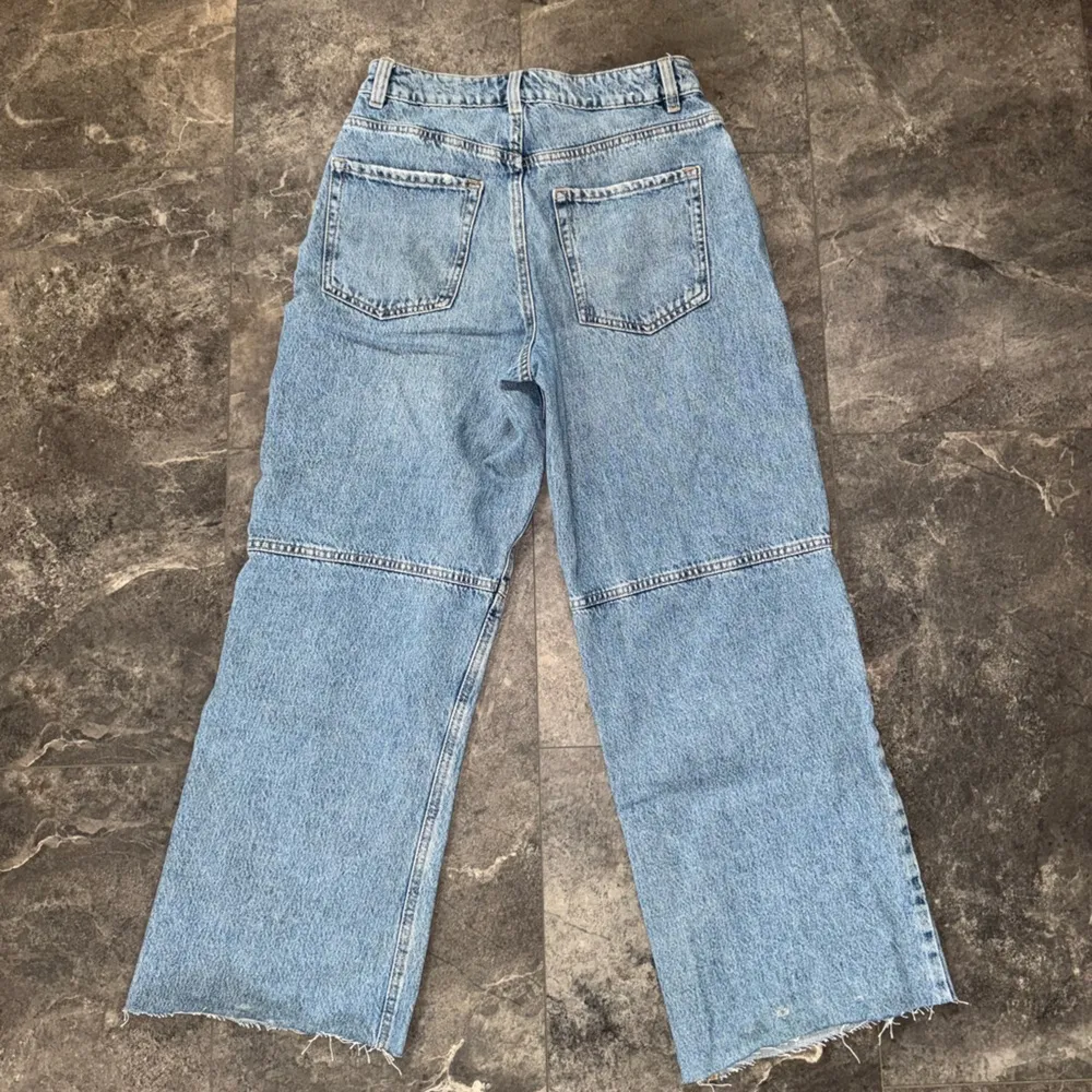 Garage Denim Jeans Wide Leg Light Wash  Size 27 - Image 4