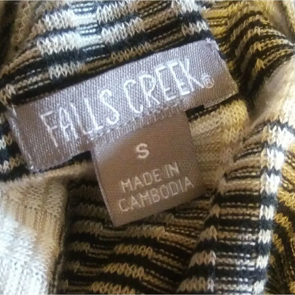 💵Womens FALLS CREEK Knitted Stripe Mini Dress - Image 5