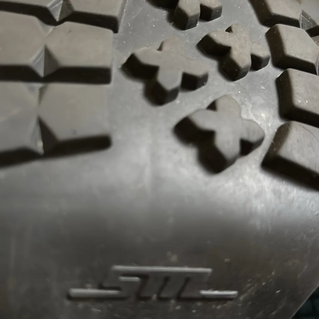 VTG Y2K Steve Madden Kinko Leather Side Zip Up Boots Black Size 7B 3” Heel - Image 6