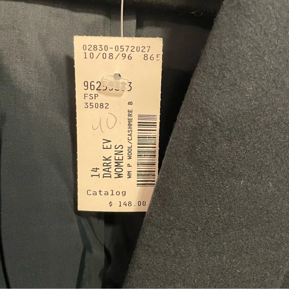 Land’s End Vintage 90’s Wool Cashmere Blazer - Image 9