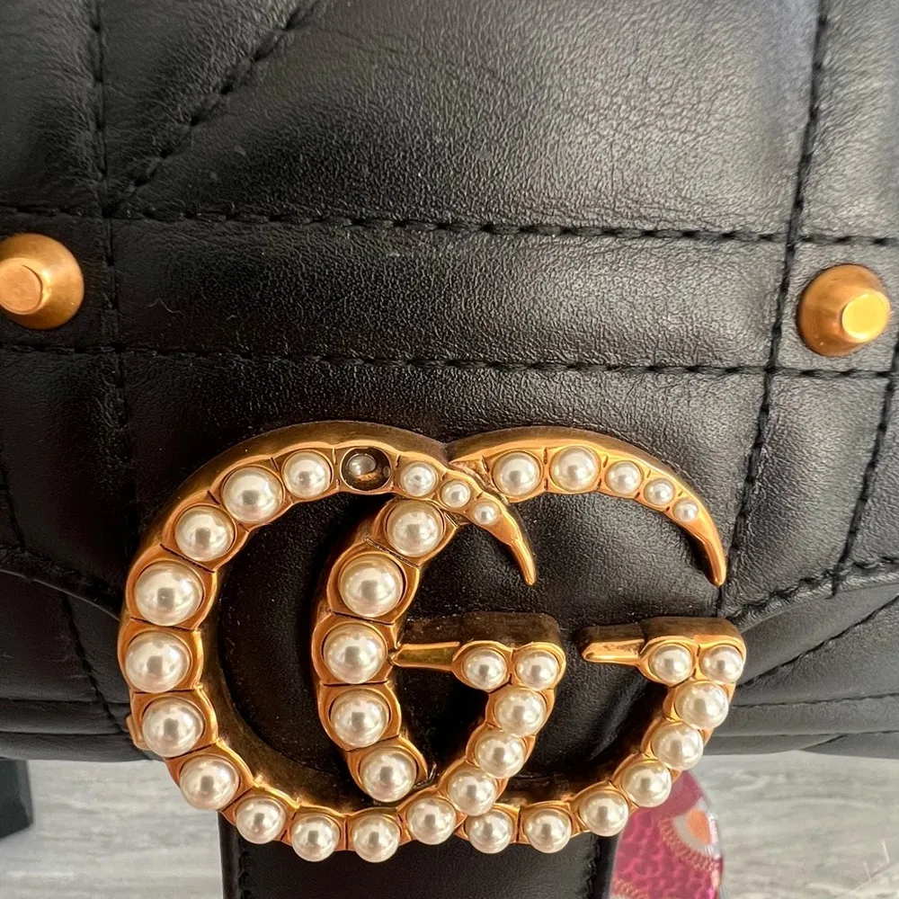 AUTHENTIC  MATTELASSES MARMONT PEARL BAG - Image 13