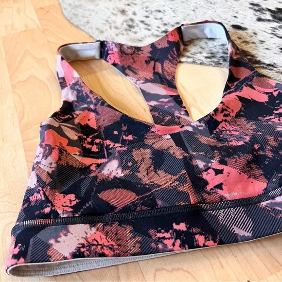 LULULEMON Red Break Free Bra Nulux Sports Bra‎ Size 6 - Image 2