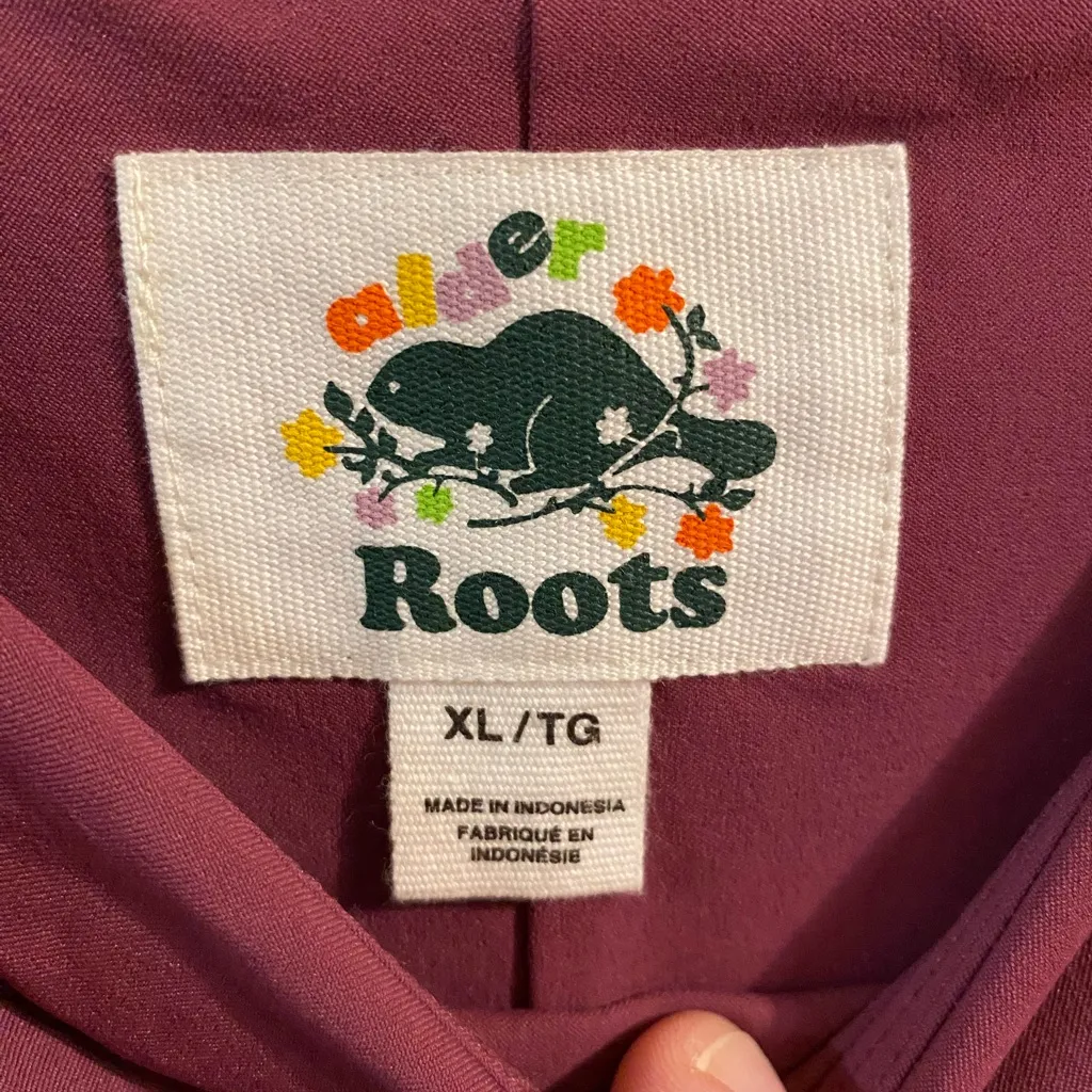 New NWT Alder x Roots Mauve Sleeveless Midi Dress in Plum Purple Size XL $95 - Image 2