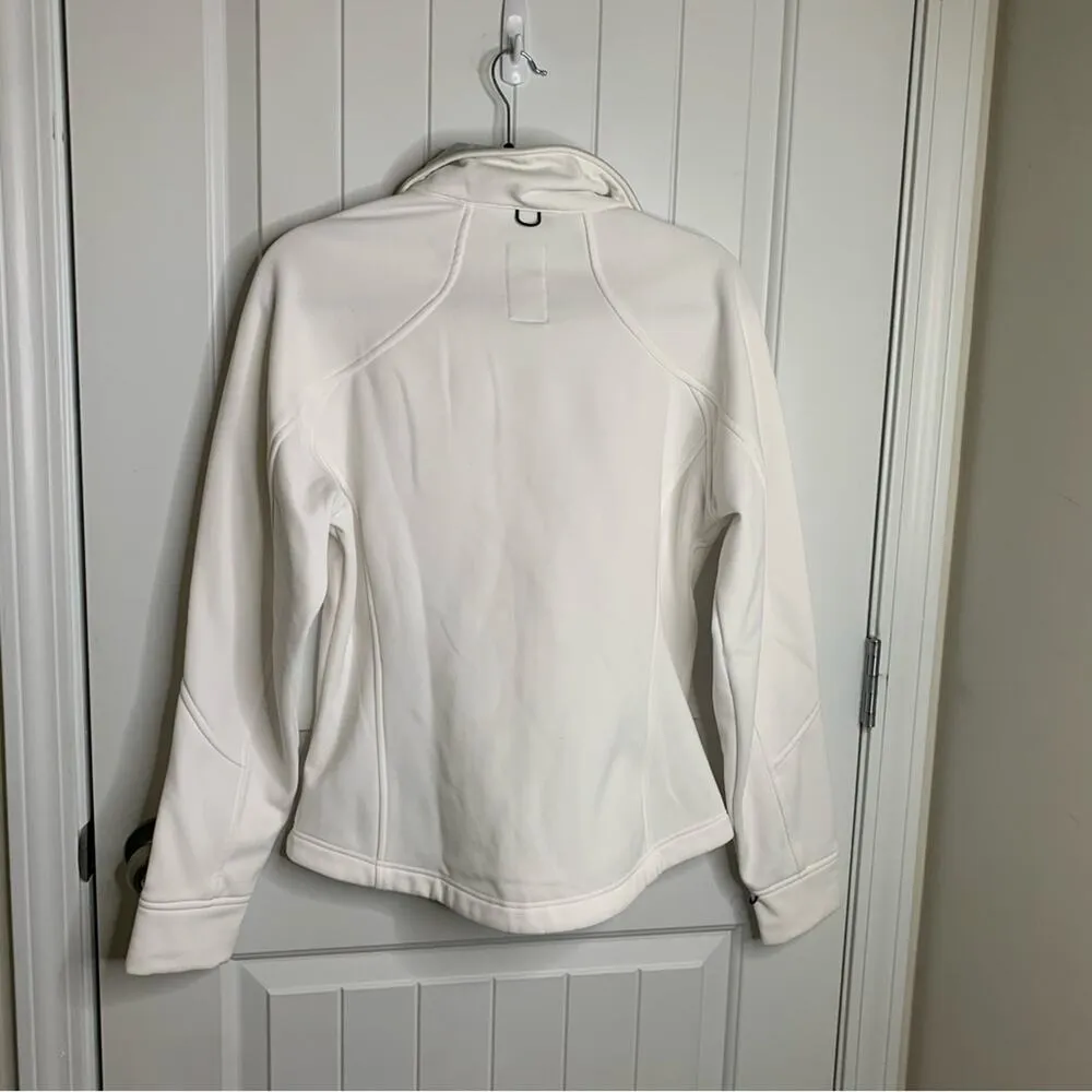 Nike ACG white soft shell thermal layer‎ jacket size medium - Image 5