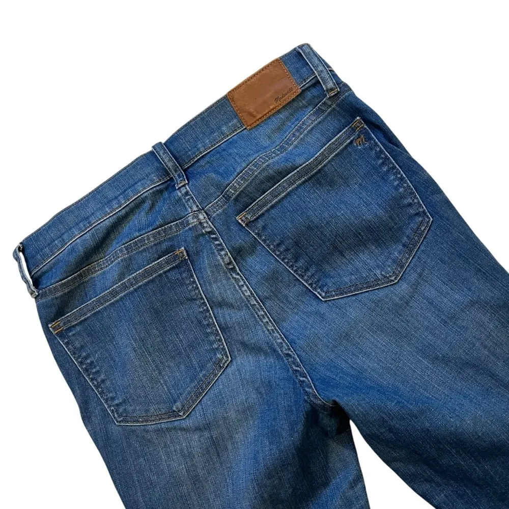 Madewell 9" High-Rise Skinny Jeans in Bonita Wash: Side-Slit Edition, Sz 28 - Image 12