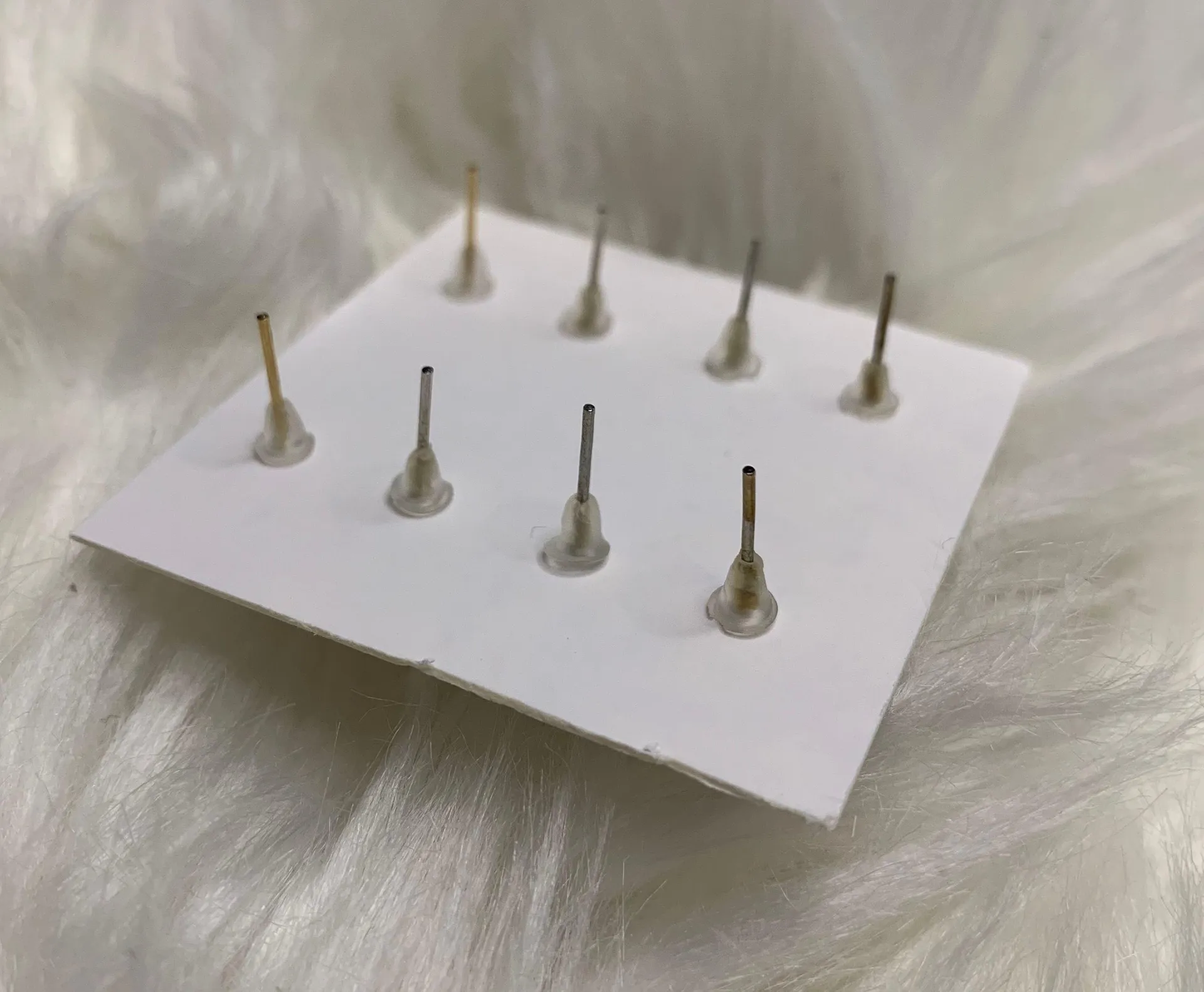 NWOT 4 Black & Silver Stud Earrings - Image 6