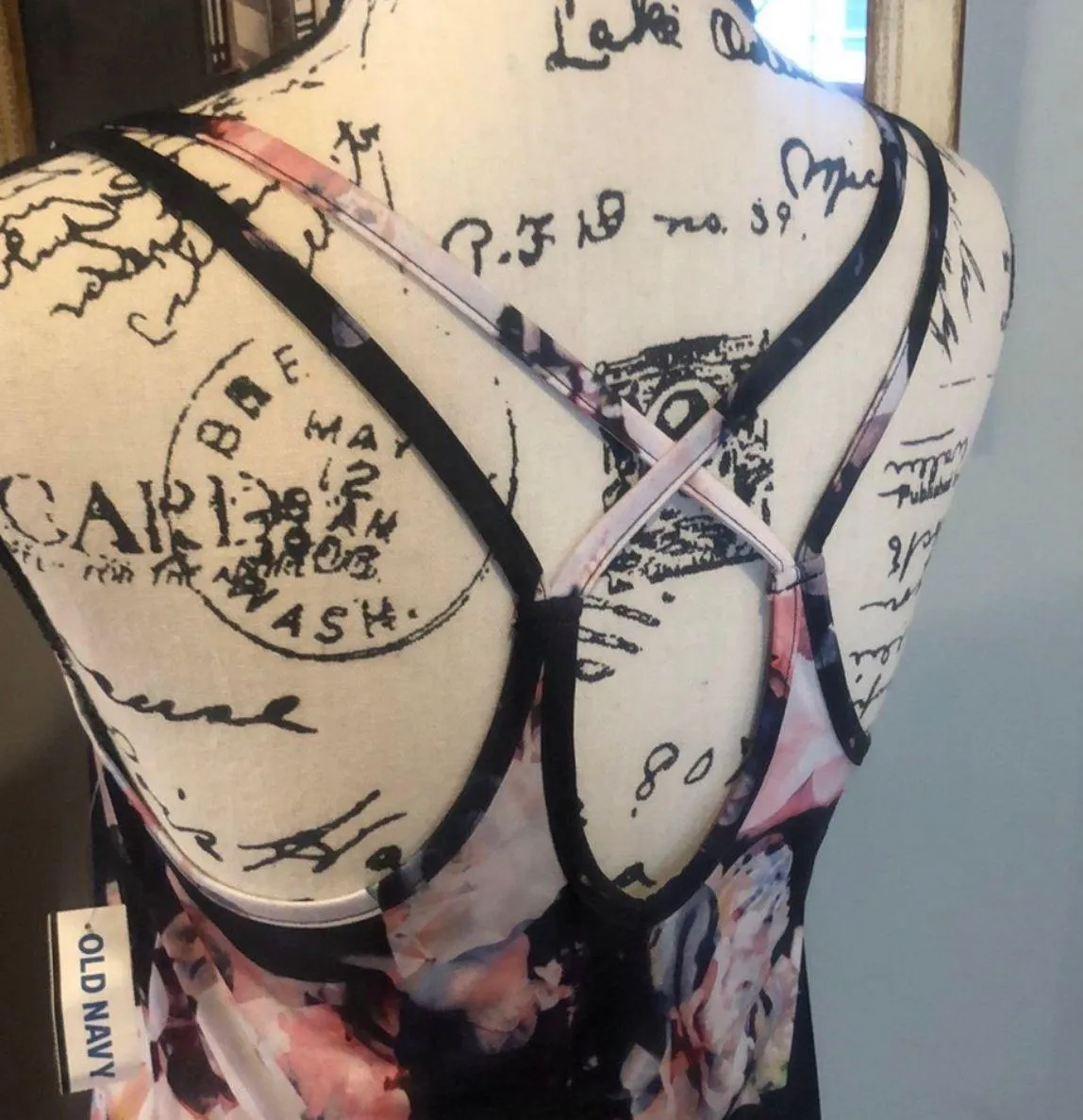 Active Go-Dry Floral Tank (S) - Image 5