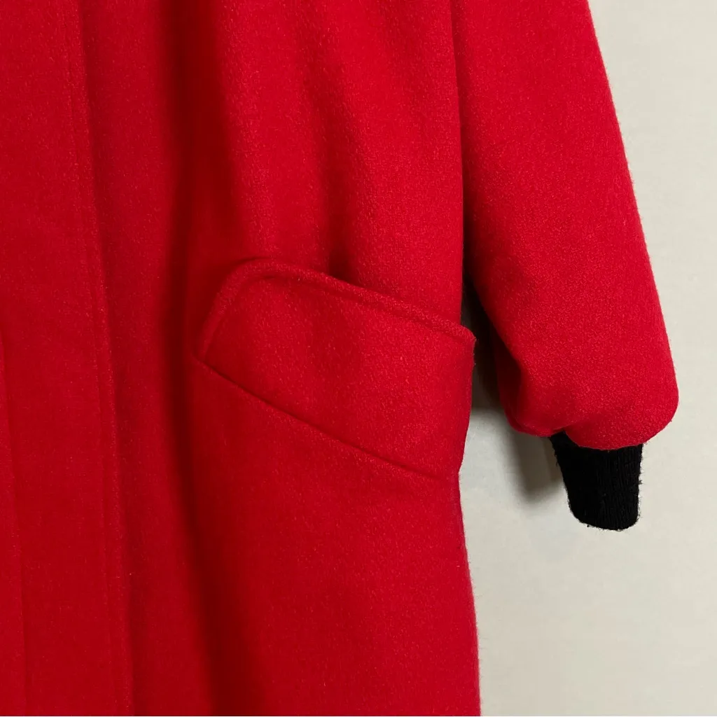 Vintage Coat Women's‎ Wool Nylon Stand - Image 9
