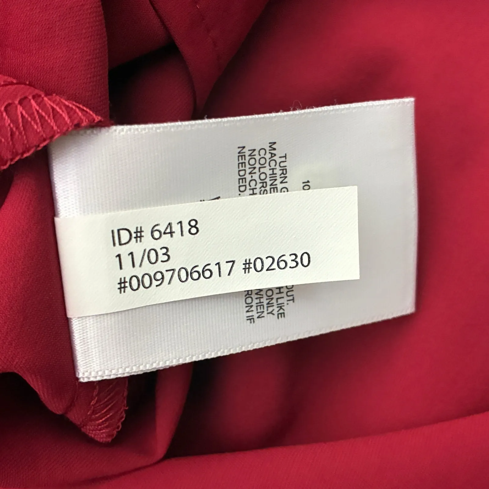 EXPRESS NWT  Button Down Top Womens L Red 3/4 Sleeve Relaxed Minimalist Office - Image 9