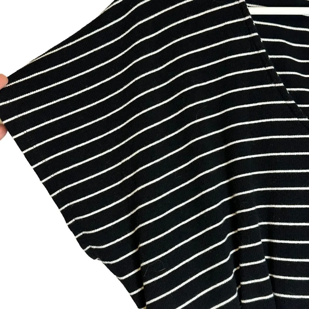 Altar’d State Black White Stripe Short Sleeve Jumpsuit Size Medium‎ JD3712KMQ - Image 5