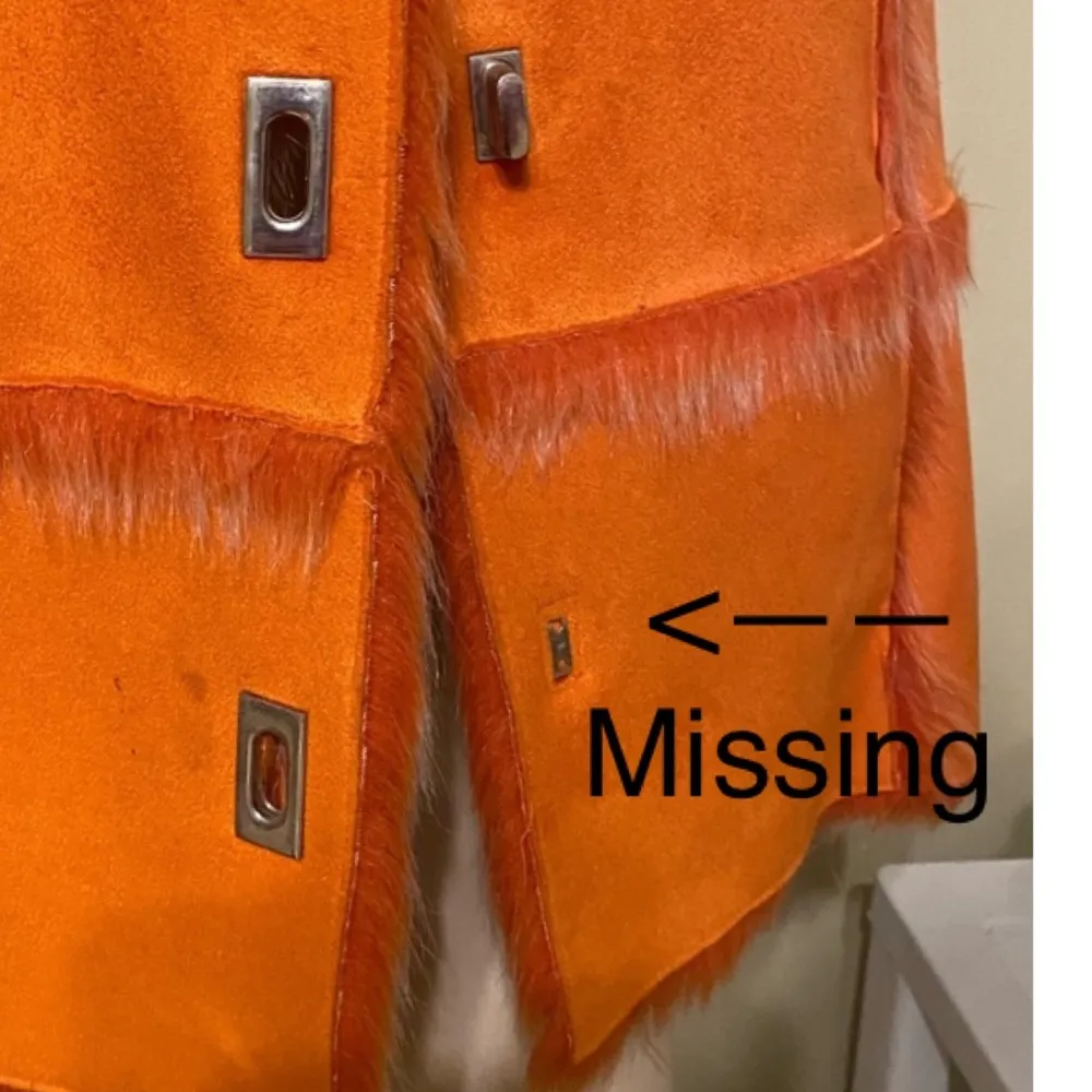 🛍 ORANGE BLAZER SIZE M🛍 - Image 3