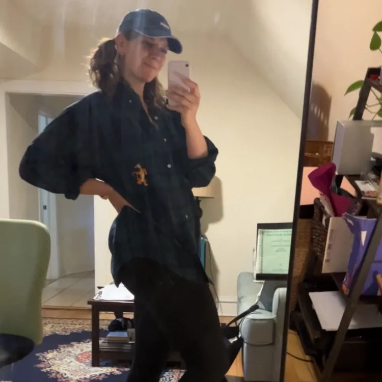 Disney Catalog Tigger Flannel Button Down Shirt - Image 3