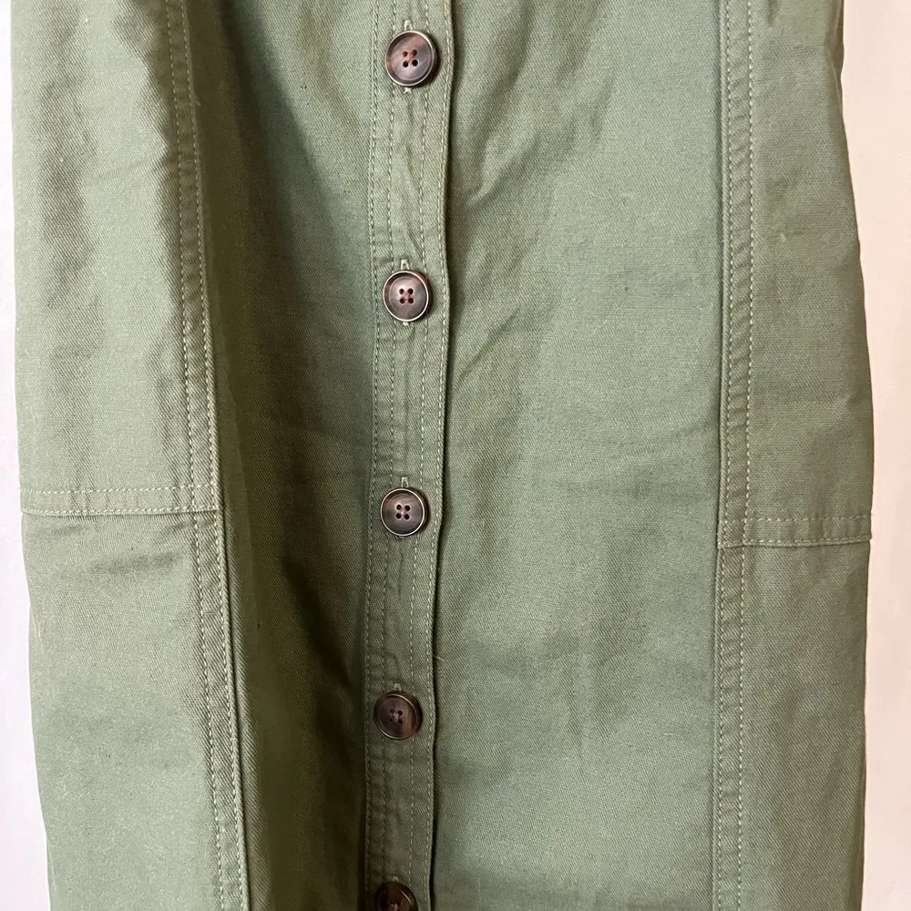 cotton linen apron dress - Image 5