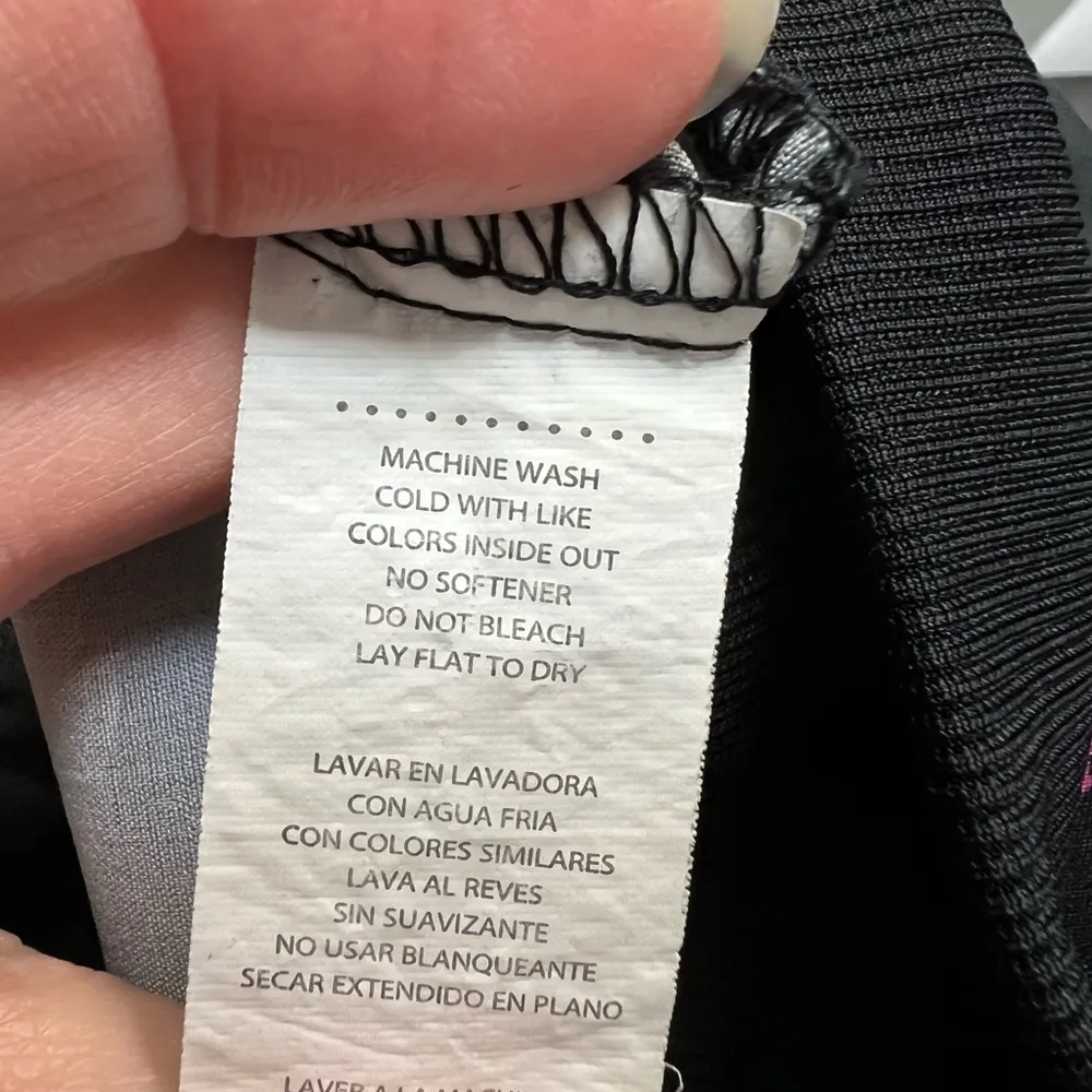 Fabletics Bev Floral Full Zip Bomber‎ Jacket Athleisure Sporty - Image 10