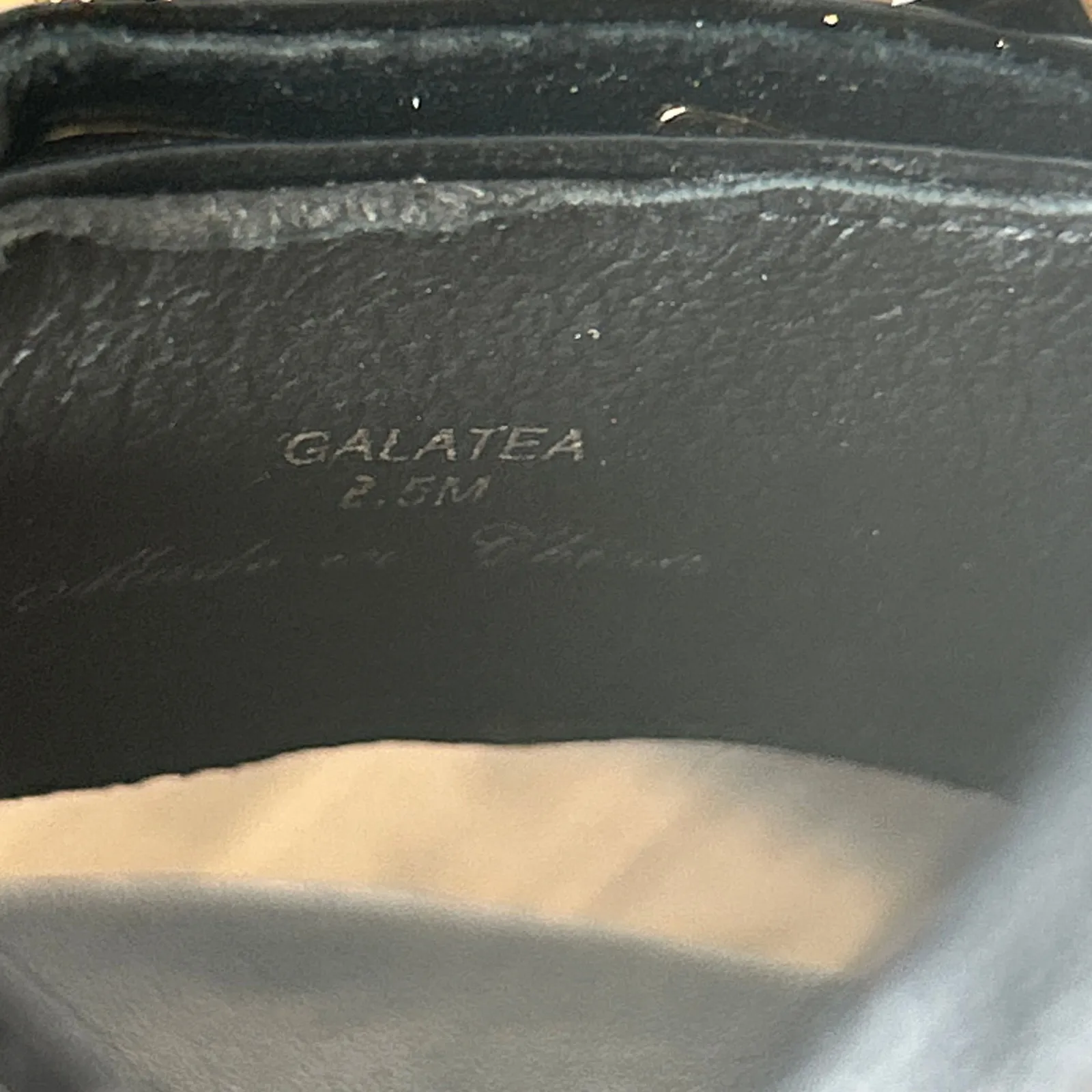 Donald Pliner Galatea Black Patent Leather Platform Wedge Ankle Strap Sandal 8.5 - Image 8