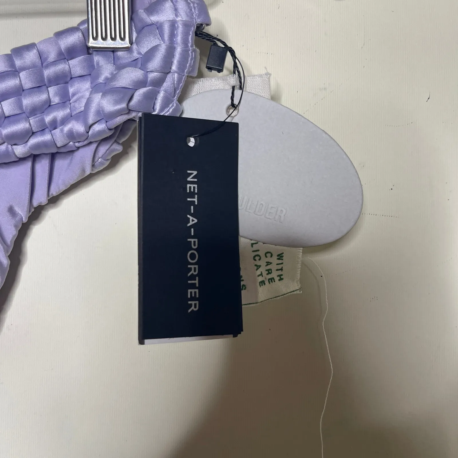 New ISA BOULDER Lilac Fullweave woven stretch - Image 10