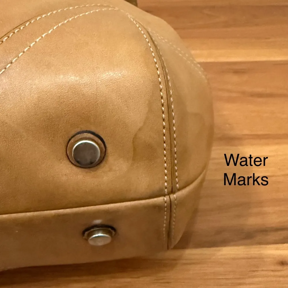 Authentic Y2K COACH 9636 Hampton Gloved Tanned Cowhide Leather Shoulder Bag - Image 12