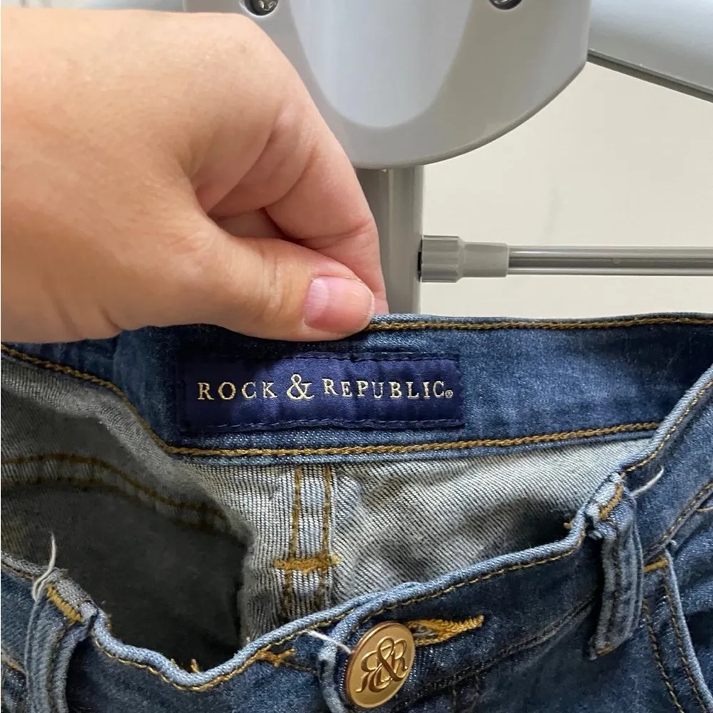 Rock & Republic Berlin straight jeans size 10‎ #117 - Image 2
