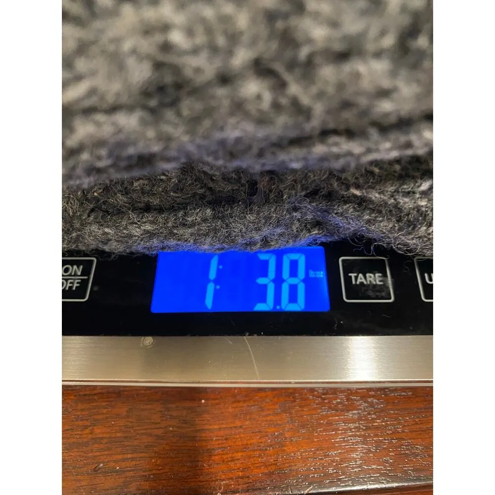 Exclusive Hand Knit For Lauren Ralph Lauren Gray
Wool & Silk Sweater Size M Gray Size M - Image 3