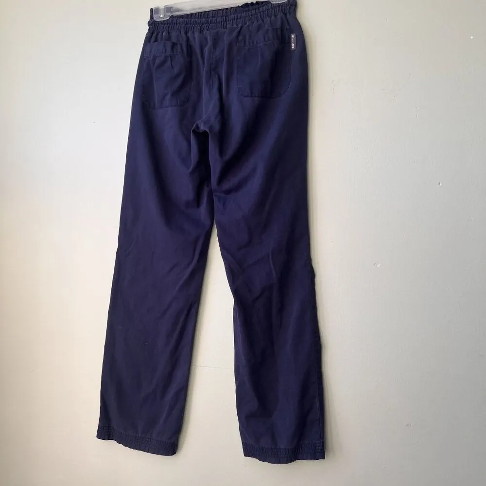 Koi Womens Navy Blue Elastic‎ Waist Pants XS - Image 2