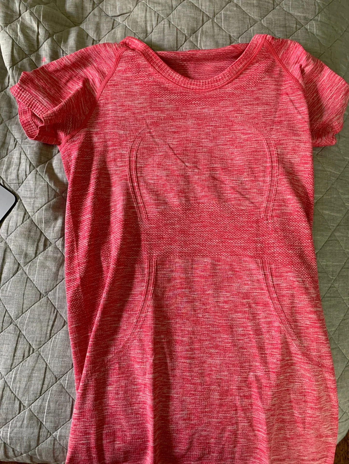 Lululemon Swiftly Hot Pink Shirt - Image 2
