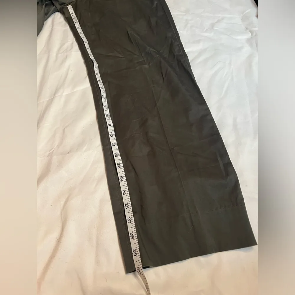 Women’s Theory Grey Cotton Slacks 31 - Image 9